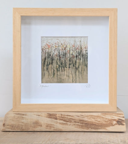 Meadow Original Artwork on Irish Linen